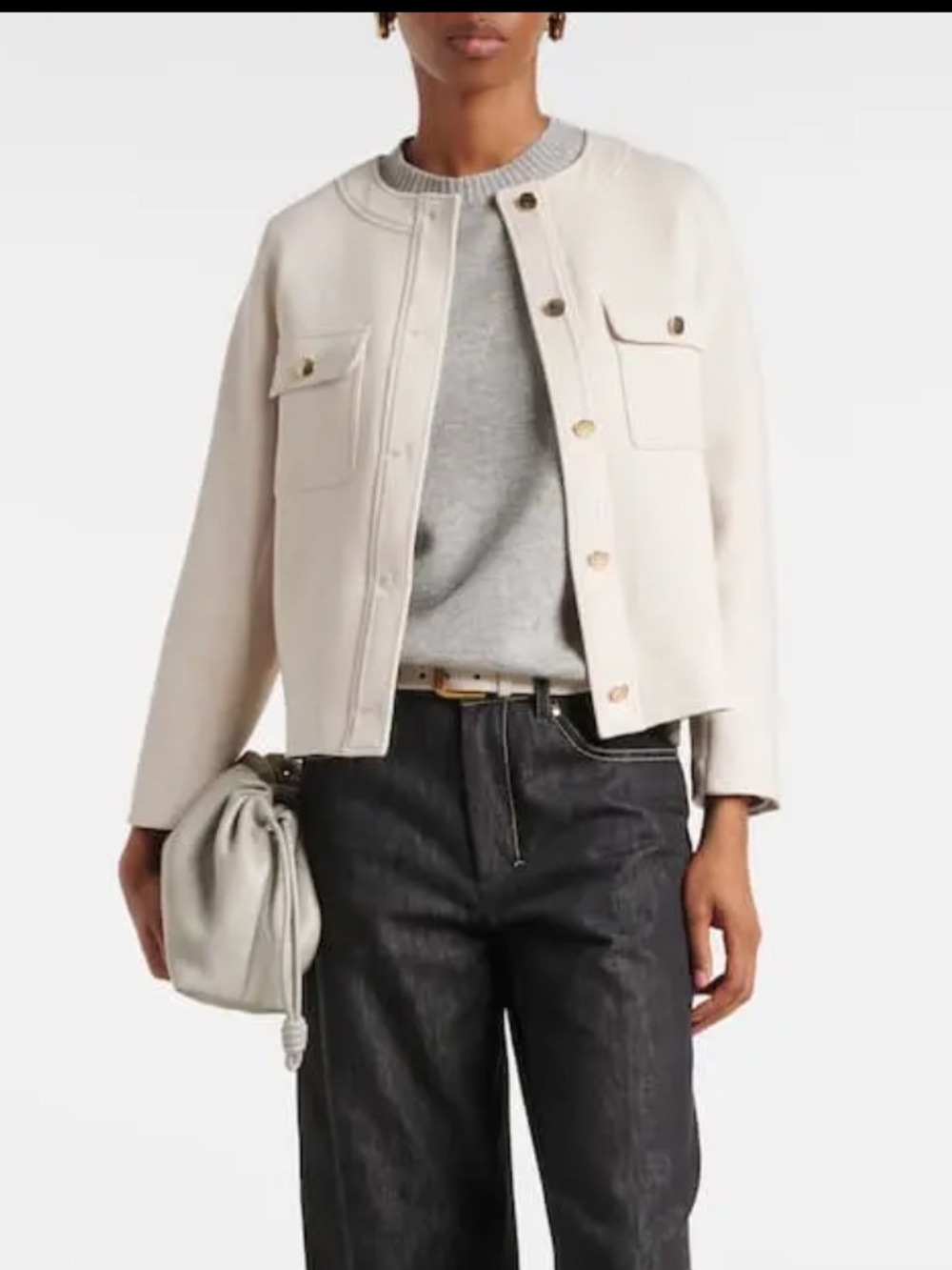 ♥️🌸♥️ MAX MARA Gradara Cotton-Blend Jacket Size L
